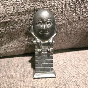 Antique Cast Iron Humpty Dumpty Piggy Bank